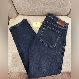 Land’s End Men’s Square Rigger Jeans Straight Fit - Size 34